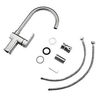 Смеситель для кухни Frap F40805 сатин